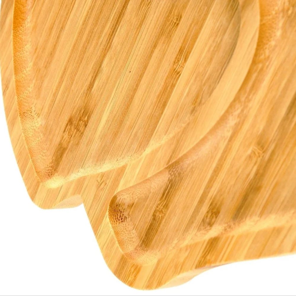 Heart Shaped Charcuterie Board Wood Serving Platters, Valentine's day decor